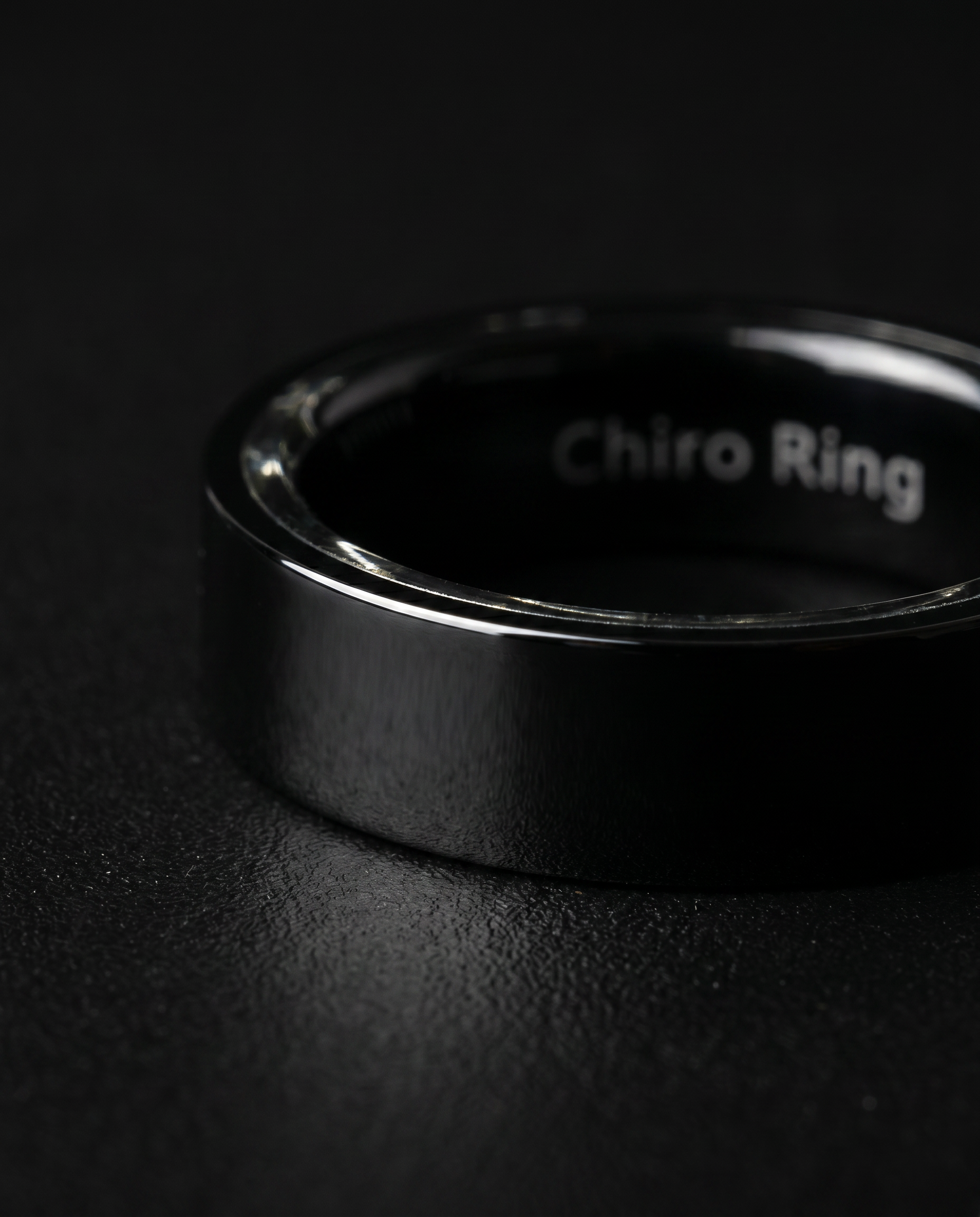 ChiroRing mirror-polished edge